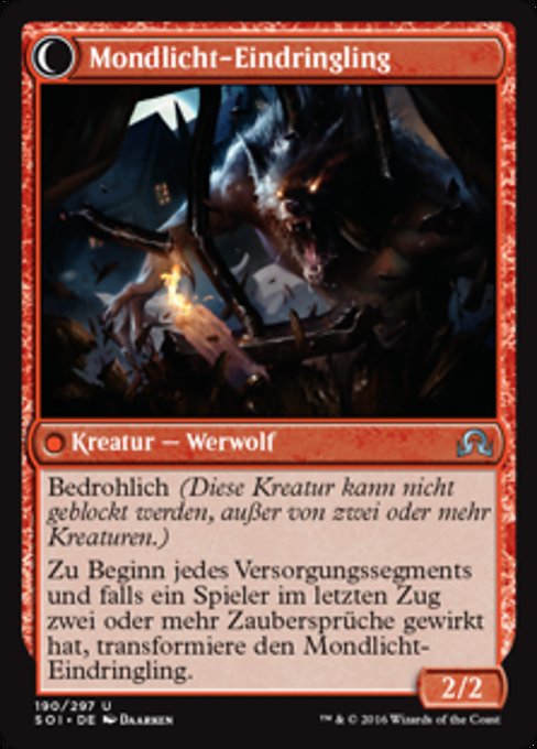 Village Messenger // Moonrise Intruder - Verso