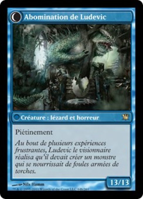 Ludevic's Test Subject // Ludevic's Abomination - Verso
