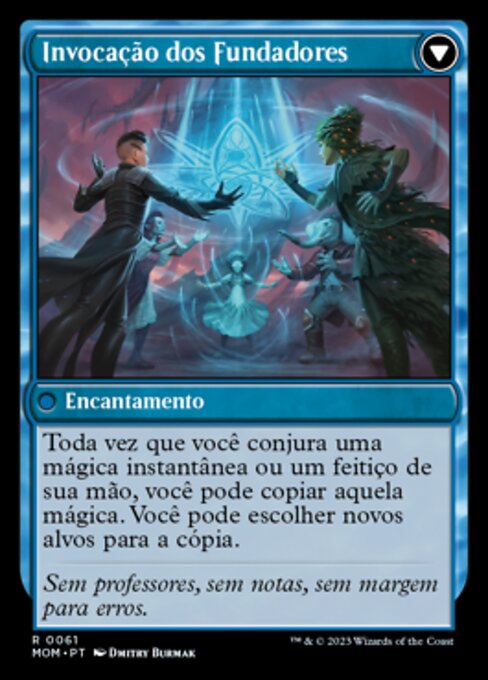 Invasion of Arcavios // Invocation of the Founders - Verso