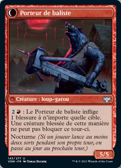 Ballista Watcher // Ballista Wielder - Verso