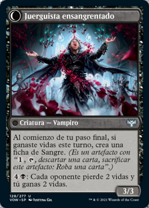 Restless Bloodseeker // Bloodsoaked Reveler - Verso