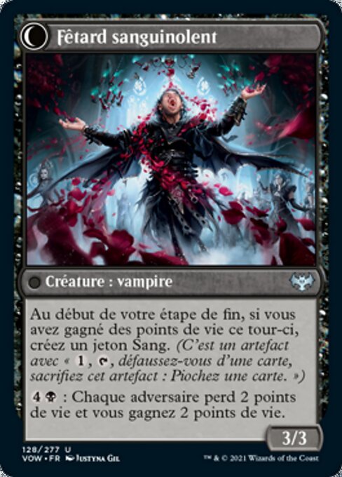Restless Bloodseeker // Bloodsoaked Reveler - Verso
