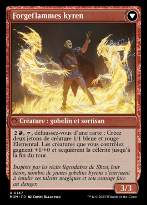 Invasion of Mercadia // Kyren Flamewright - Verso