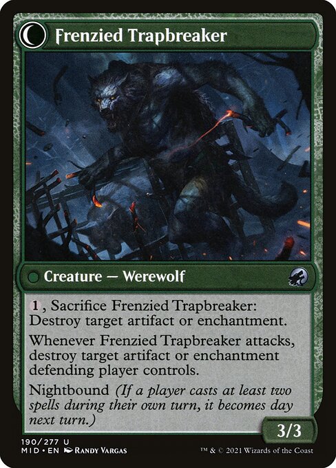 Outland Liberator // Frenzied Trapbreaker - Verso