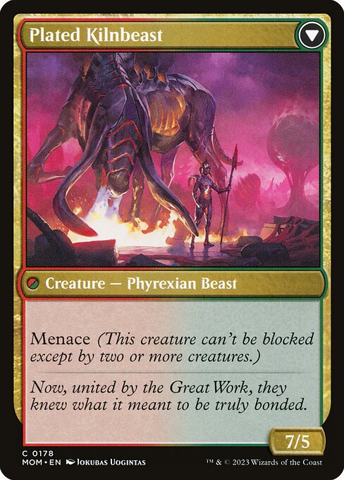 Bonded Herdbeast // Plated Kilnbeast - Verso
