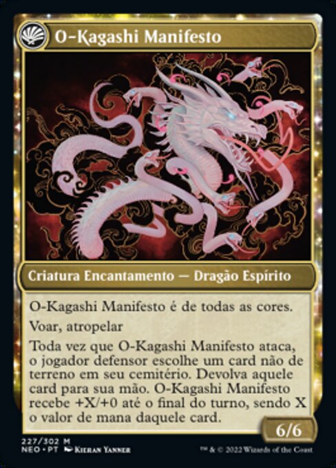 The Kami War // O-Kagachi Made Manifest - Verso