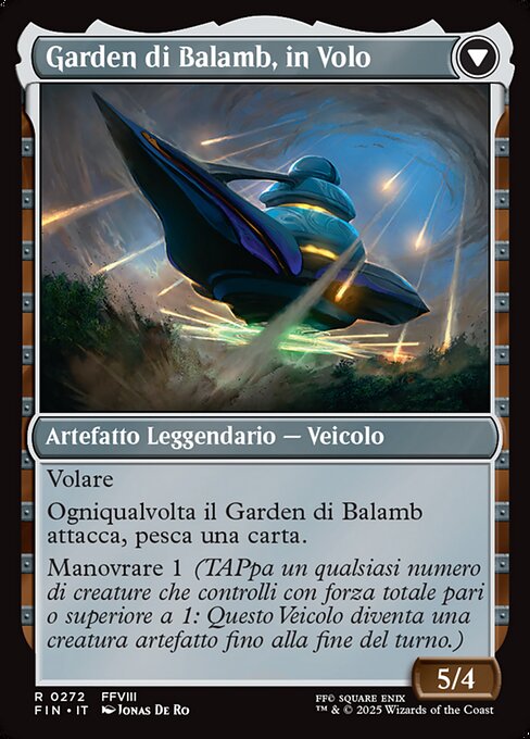 Balamb Garden, SeeD Academy // Balamb Garden, Airborne - Verso