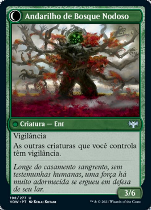 Dormant Grove // Gnarled Grovestrider - Verso