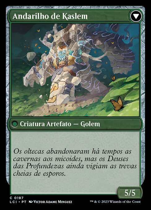 Kaslem's Stonetree // Kaslem's Strider - Verso