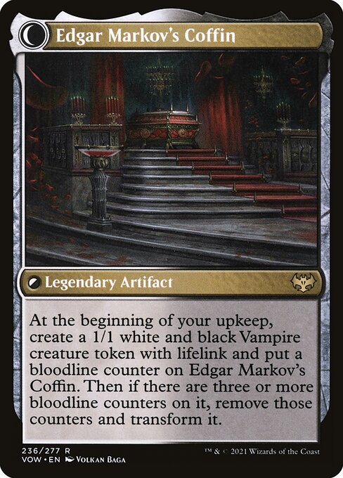 Edgar, Charmed Groom // Edgar Markov's Coffin - Verso