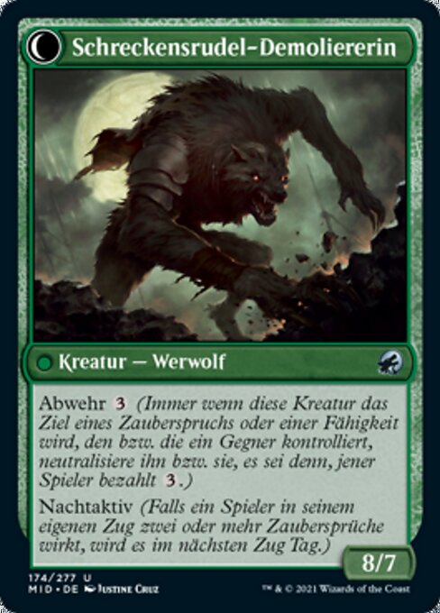 Burly Breaker // Dire-Strain Demolisher - Verso