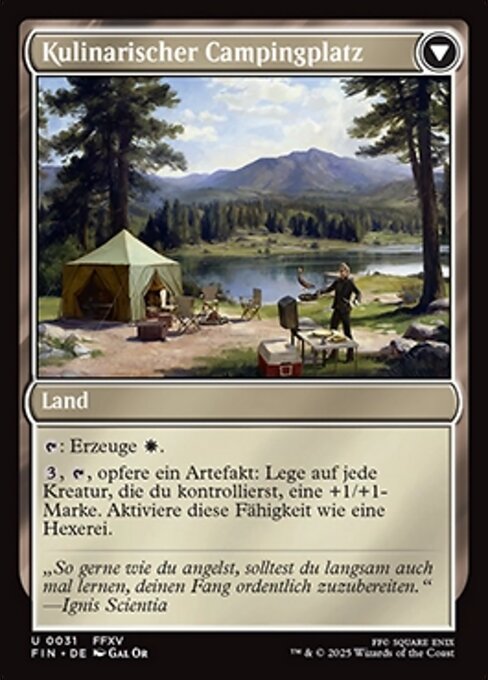 Sidequest: Catch a Fish // Cooking Campsite - Verso
