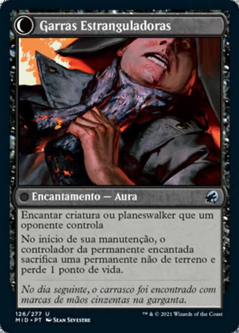 Vengeful Strangler // Strangling Grasp - Verso