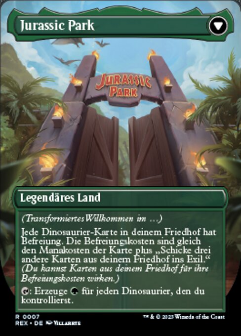 Welcome to . . . // Jurassic Park - Verso