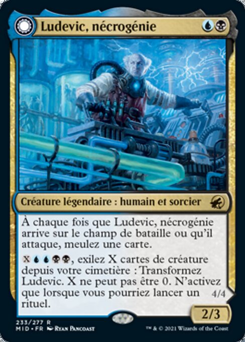 Ludevic, Necrogenius // Olag, Ludevic's Hubris