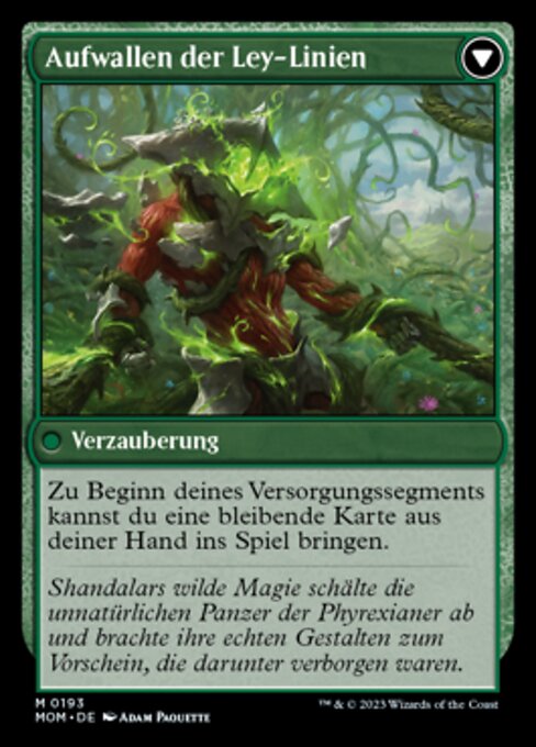 Invasion of Shandalar // Leyline Surge - Verso