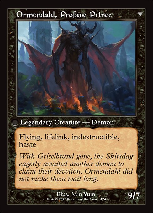 Westvale Abbey // Ormendahl, Profane Prince - Verso