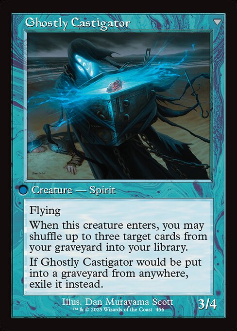 Covetous Castaway // Ghostly Castigator - Verso
