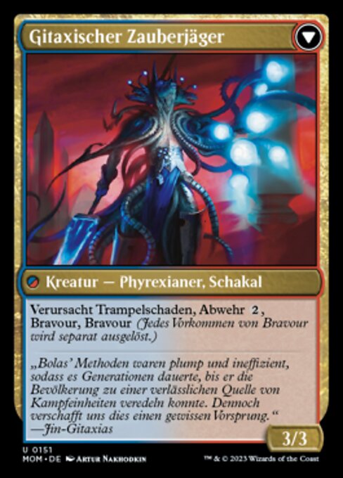 Khenra Spellspear // Gitaxian Spellstalker - Verso