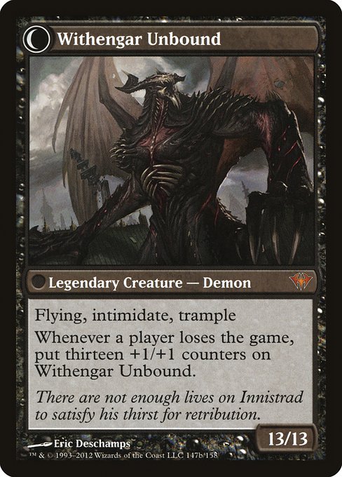 Elbrus, the Binding Blade // Withengar Unbound - Verso