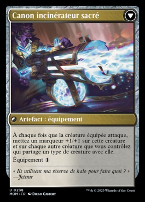 Invasion of New Capenna // Holy Frazzle-Cannon - Verso