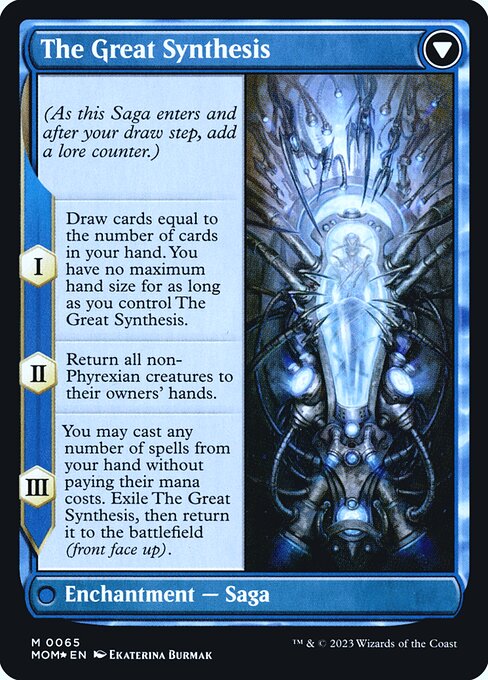 Jin-Gitaxias // The Great Synthesis - Verso
