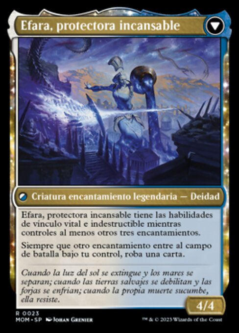 Invasion of Theros // Ephara, Ever-Sheltering - Verso