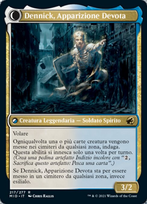 Dennick, Pious Apprentice // Dennick, Pious Apparition - Verso