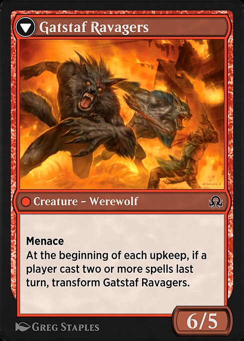 Gatstaf Arsonists // Gatstaf Ravagers - Verso