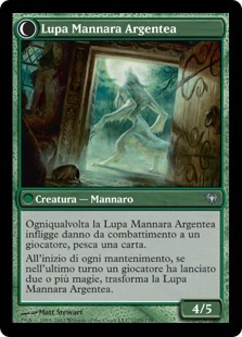 Lambholt Elder // Silverpelt Werewolf - Verso