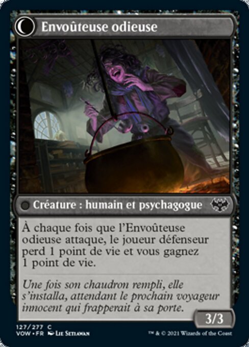 Ragged Recluse // Odious Witch - Verso