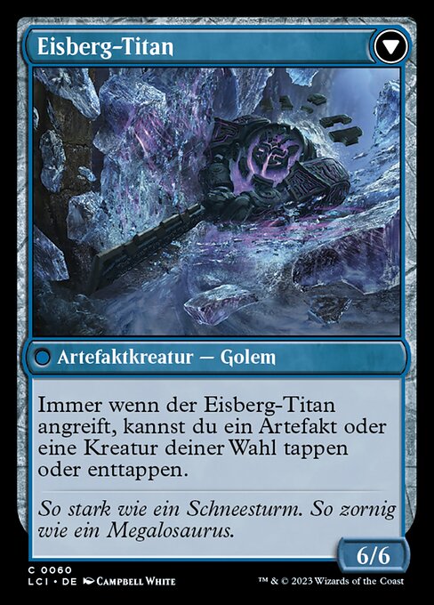 Inverted Iceberg // Iceberg Titan - Verso