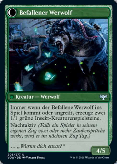 Infestation Expert // Infested Werewolf - Verso