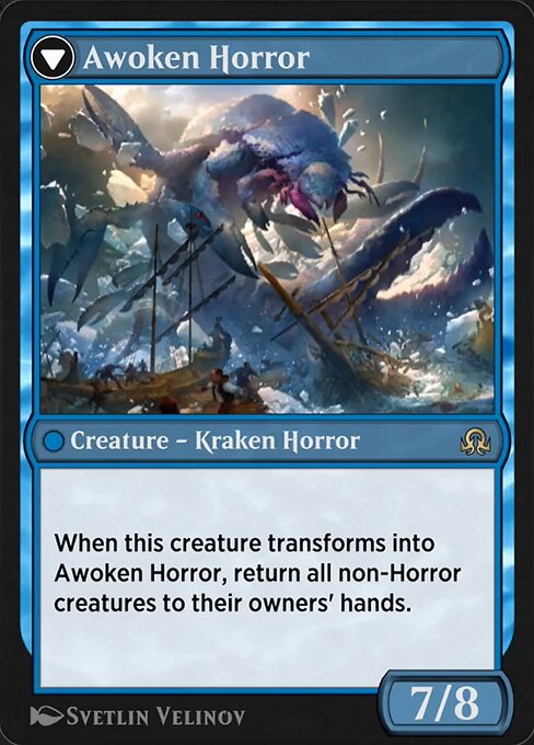Thing in the Ice // Awoken Horror - Verso