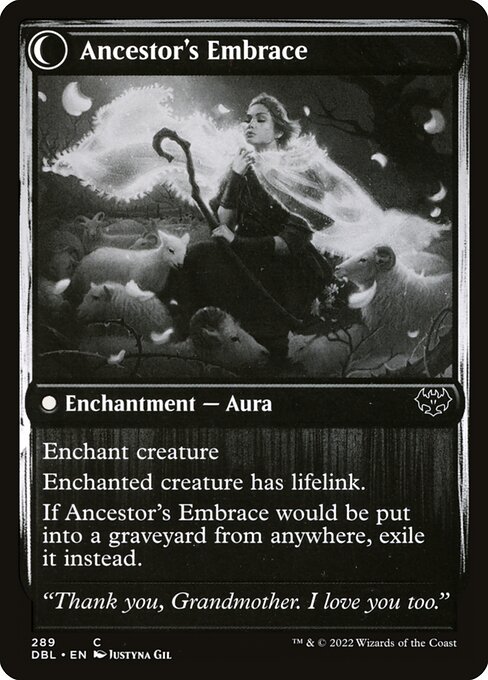 Kindly Ancestor // Ancestor's Embrace - Verso