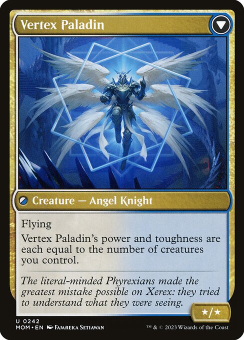Invasion of Xerex // Vertex Paladin - Verso
