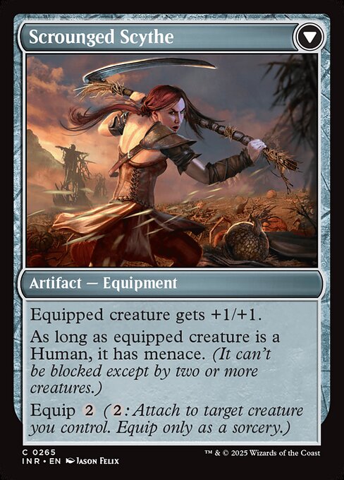 Harvest Hand // Scrounged Scythe - Verso