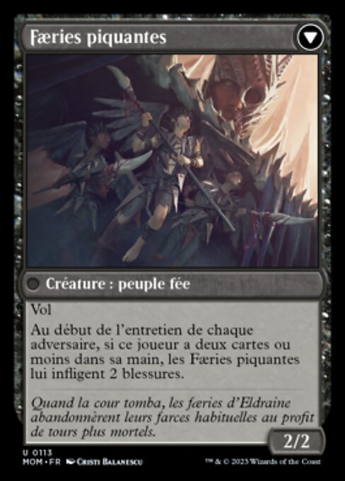 Invasion of Eldraine // Prickle Faeries - Verso