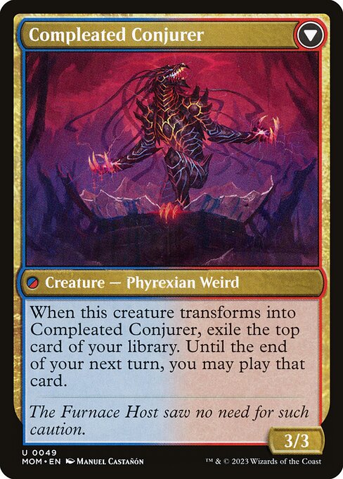 Captive Weird // Compleated Conjurer - Verso