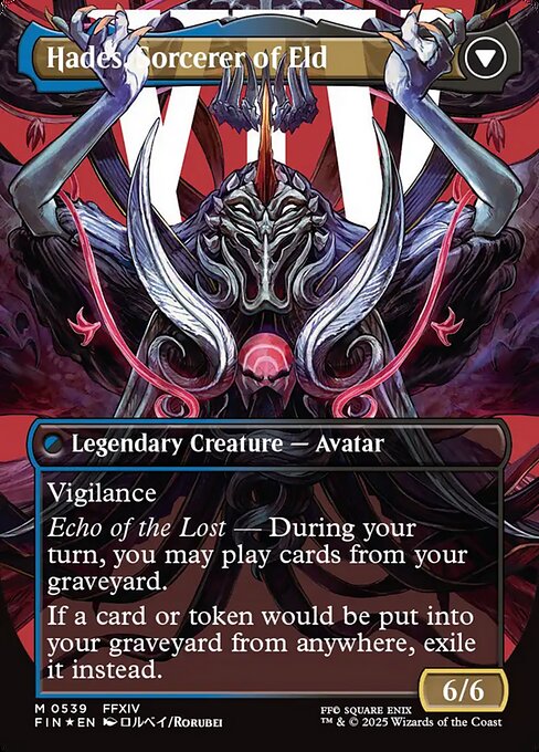 Emet-Selch, Unsundered // Hades, Sorcerer of Eld - Verso