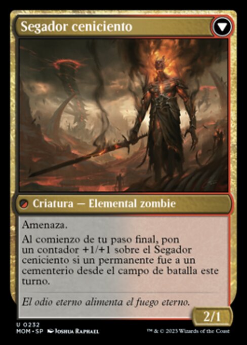 Invasion of Azgol // Ashen Reaper - Verso