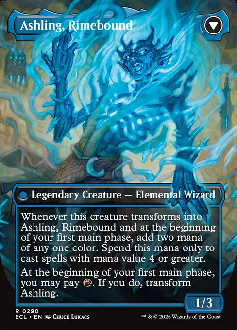 Ashling, Rekindled // Ashling, Rimebound - Verso