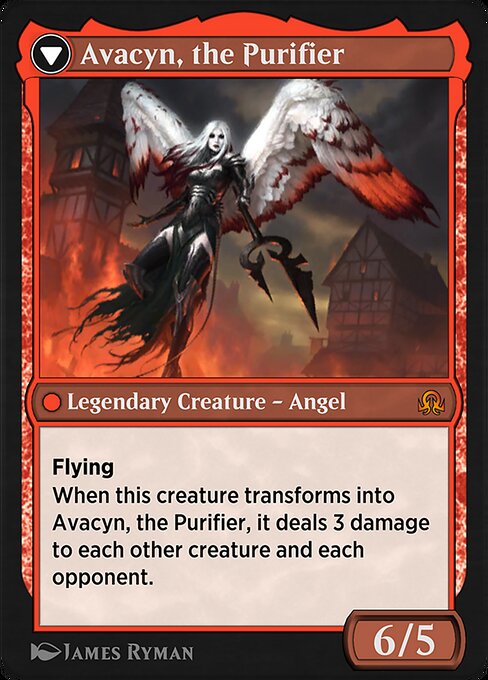 Archangel Avacyn // Avacyn, the Purifier - Verso