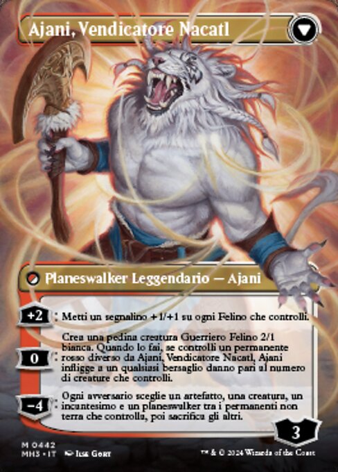 Ajani, Nacatl Pariah // Ajani, Nacatl Avenger - Verso