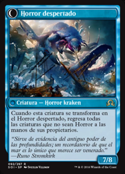 Thing in the Ice // Awoken Horror - Verso