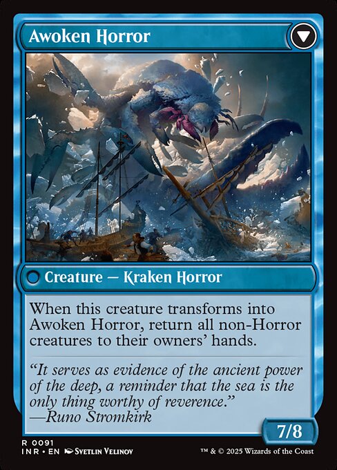 Thing in the Ice // Awoken Horror - Verso