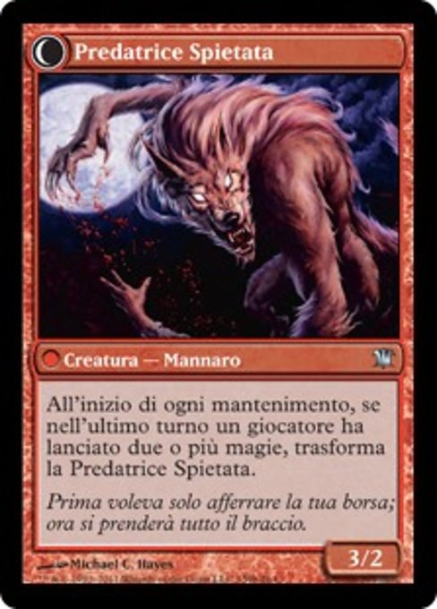 Reckless Waif // Merciless Predator - Verso