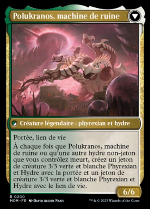 Polukranos Reborn // Polukranos, Engine of Ruin - Verso