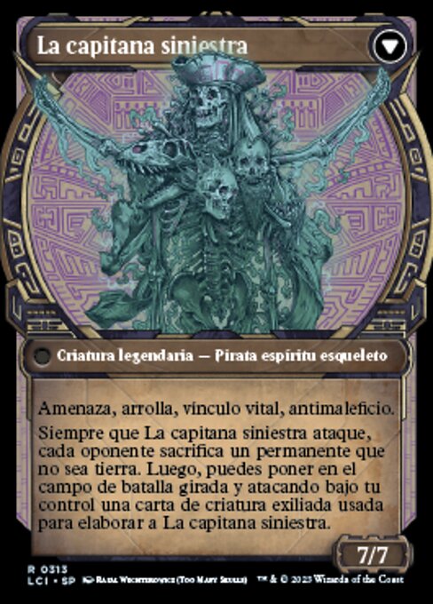 Throne of the Grim Captain // The Grim Captain - Verso