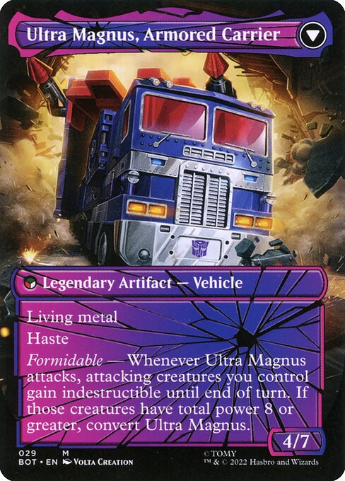 Ultra Magnus, Tactician // Ultra Magnus, Armored Carrier - Verso